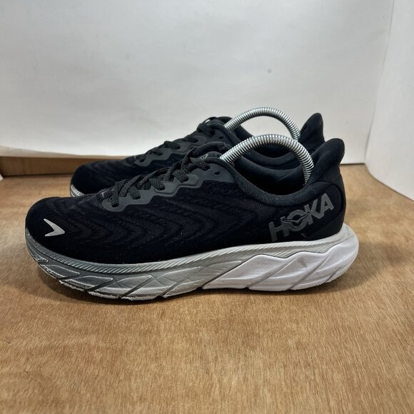 Hoka One One Arahi 6 Men\'s Size 8.5 Running Shoes Size Black White main image 7